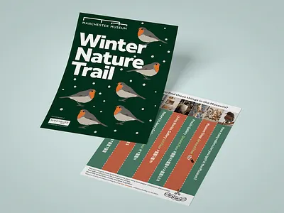 Manchester Museum Winter Trail Game Leaflet game museum