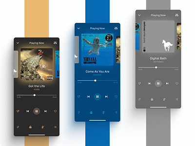 Music Player dailyui musicplayer