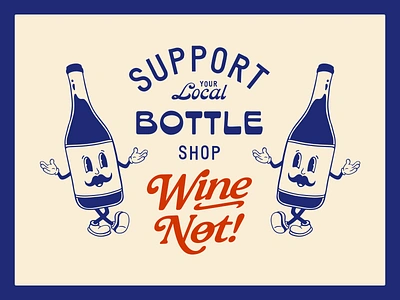 Bottle Shop Branding badge bottle shop brand identity branding design graphic design illustration logo mascot mascot branding mascot design typography wine wine branding