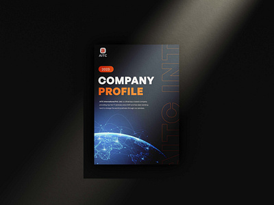 Company Profile brochure company graphic design graphics profile social media