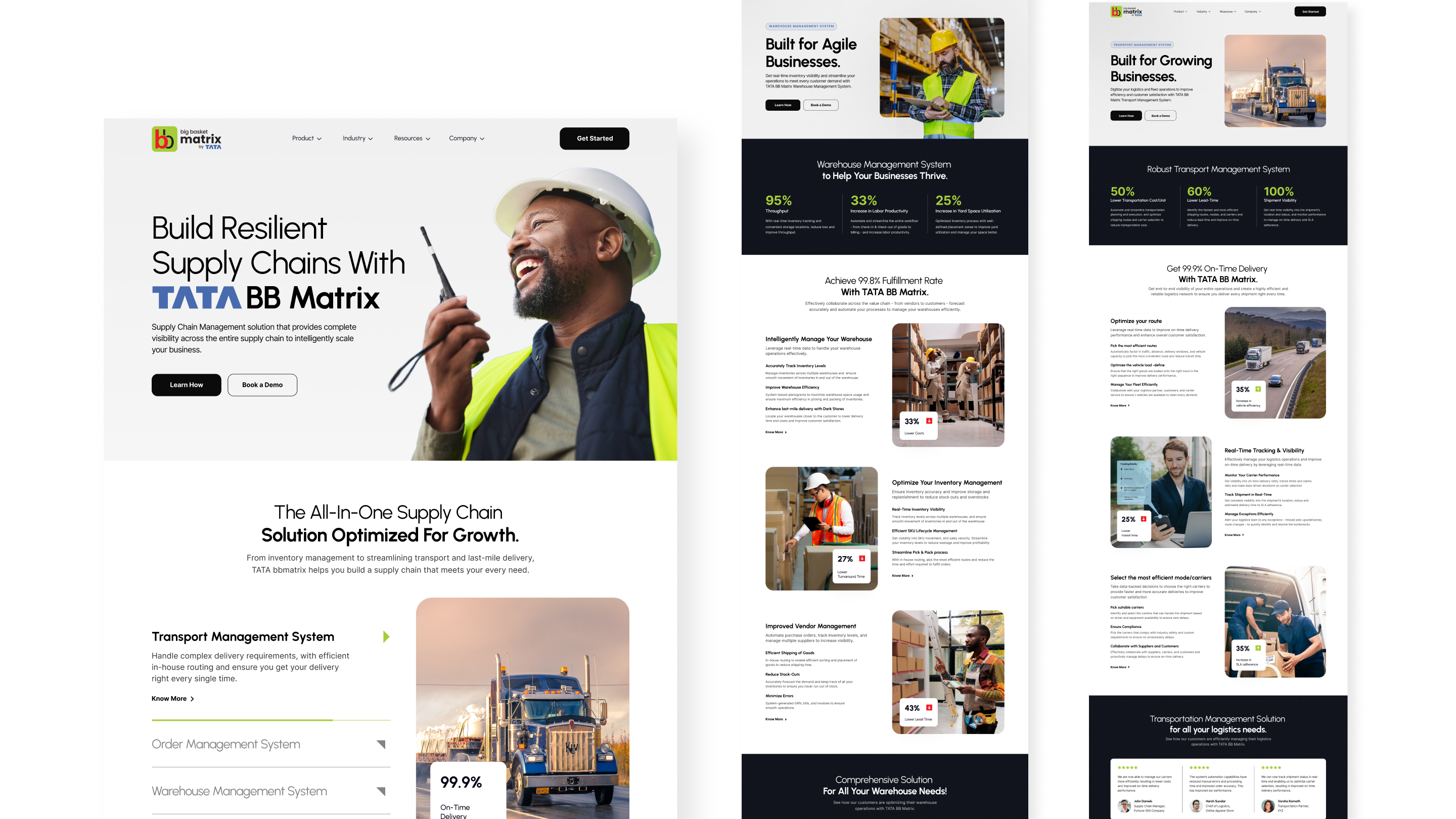 BB Matrix Website Design graphic design interface design landing page ui web design website website design