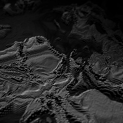 Map is not the territory abstract digital art generative generative art motion graphics touchdesigner
