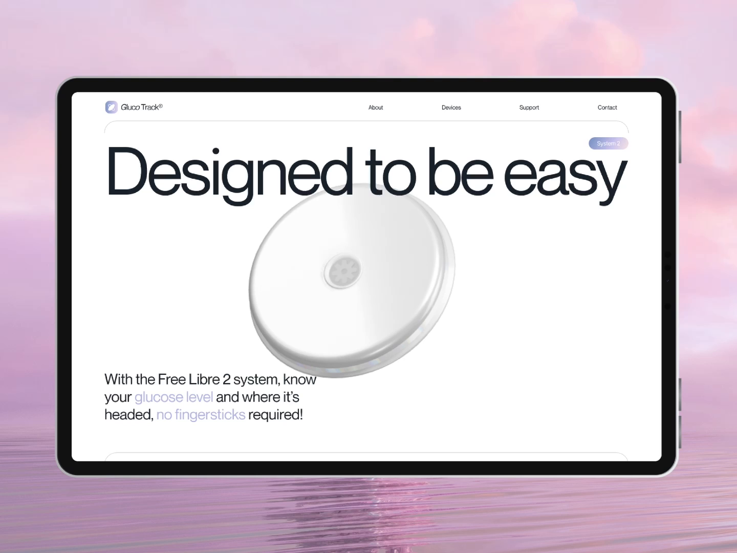 Example of Website UI Concepts