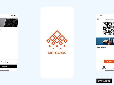 Digital Card App app design appdesign application design appui appux digital card app home page services splash ui uiux userinterface