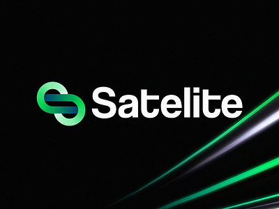 Satelite abstract logo branding gradient logo it logo logo startup logo