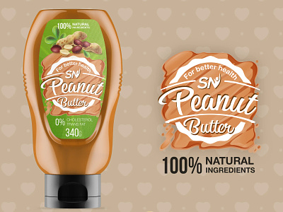 Peanut Butter Label butter label label label design package package design packaging packaging design peanut peanut label peanutbutter