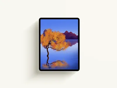 Landscape Digital Art Illustration Using Procreate App on iPad art design digital art graphic design illustration ipad landscape illustration procreate procreate app