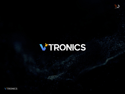 V Tronics | Letter V Logo Mark | V1 3d advisory logo brand identity design branding cloud technologies design illustration letter v logo letter v logo mark logo design professional corporation prominent software company logo software solution company software solutions architect technology logo v logo mark v tronics vee tronics