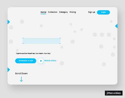 Med care landing page UI branding med care product design ui