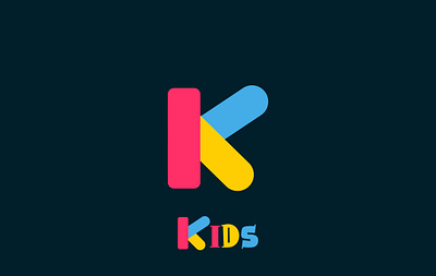 K Kids Logo branding colorful logo design graphic design icon k k kids k logo kids logo logo design logo designer logo idea logo inspire logo mark logo type new toy typography vector