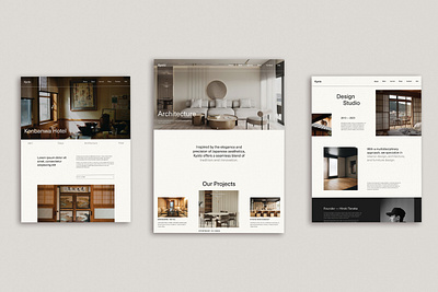 Interior Design Squarespace 7.1 Template | Kyoto agency website design custom design custom squarespace template designer website interior studio website design japanese photographer website portfolio website design premium design premium squarespace template project template squarespace squarespace template website template