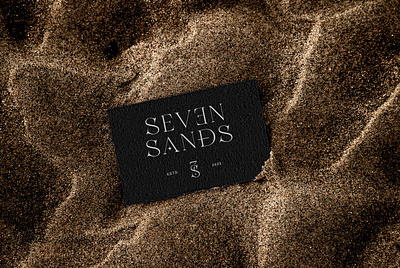 Seven Sands | Branding & Packaging branding design graphic design illustration logo pa packaging typography vector