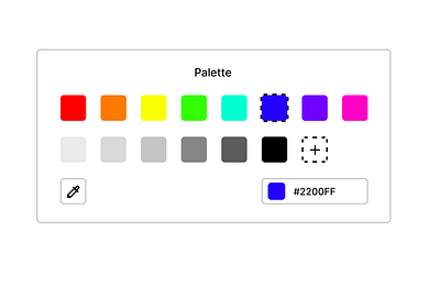 #DailyUI 060 : Color Picker challenge
