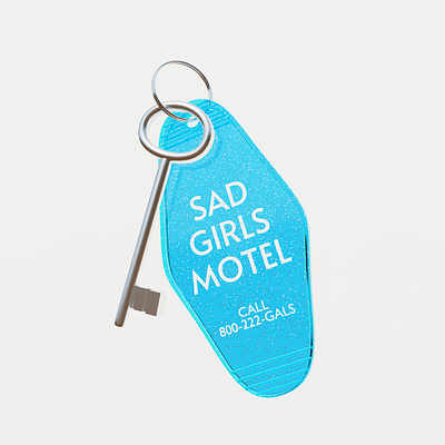 Sad girls motel 3D keychain 3d 3dart 3ddesign 3dmodels blender design