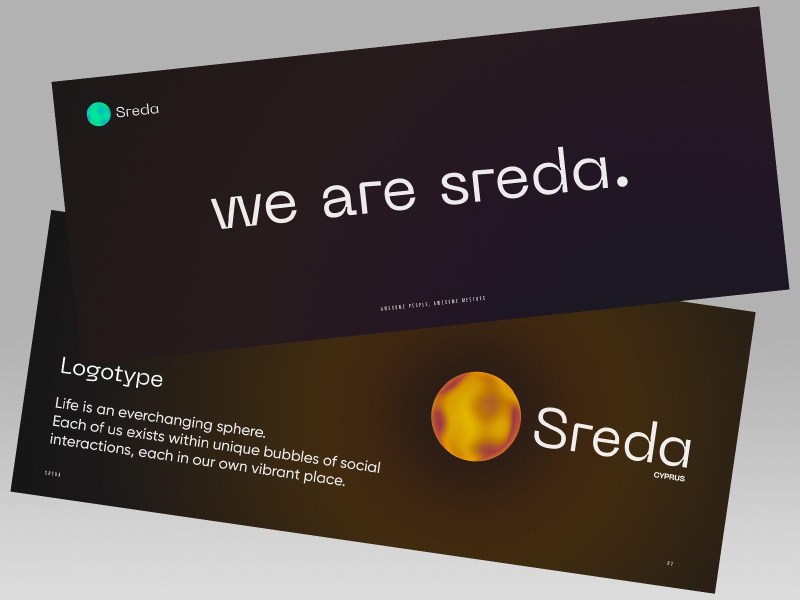 Branding exploration with Retro-futuristic vibe branding breezy graphic design illustration