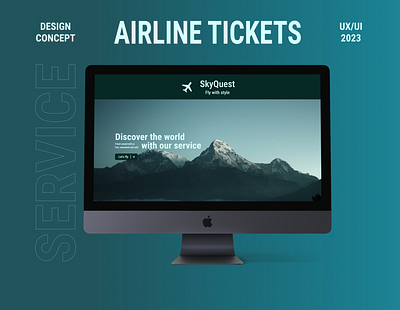 Website design for an airfare search service