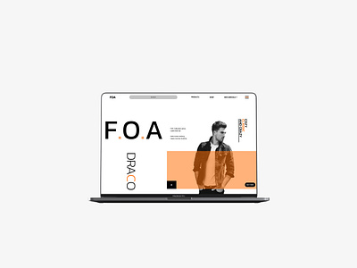 Clothing Store Landing Page app branding clothing store clothing store ui design fashion foa graphic design home page illustration interaction design landing page logo product design ui ui design ux design web design website