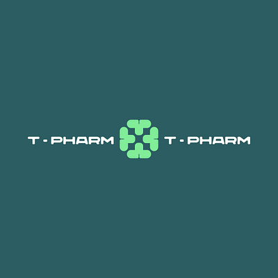 T - PHARM REBRAND - VISUAL IDENTITY app branding design graphic design illustration logo typography ux vector