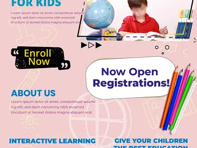 School Admission Flyer design back to school back to school post flyer graphic design school admission flyer design