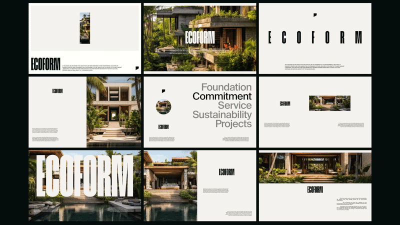 Ecoform® app design ios minimal ui ux