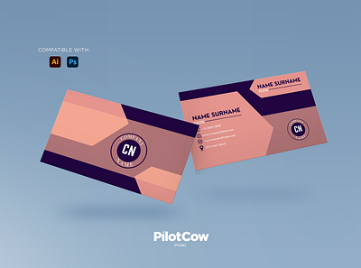 Lovely Business Card adobe photoshop branding business card creative design designer designinspiration dribbble graphic design graphicdesigner illustration love simple