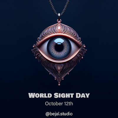 World Sight Day October 12th advertising banner creative ads creative banner graphic design poster