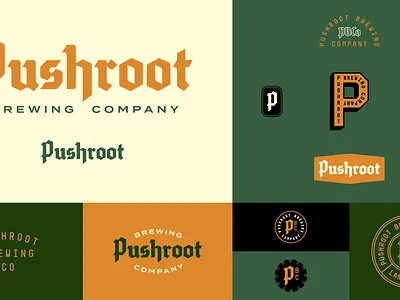 PBCo. Branding beer blackletter branding branding kit brewery craft brewery gothic identity lettering logos toolkit typography wyoming