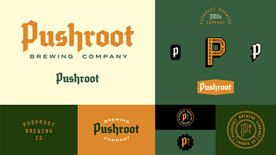 PBCo. Branding beer blackletter branding branding kit brewery craft brewery gothic identity lettering logos toolkit typography wyoming