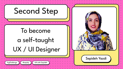Second step to become a self-taught UX / UI designer tuturial ui uiux ux