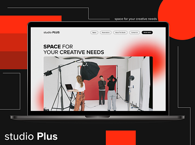 Studio Plus Website design figma freelance projects software ui ux webdesign website