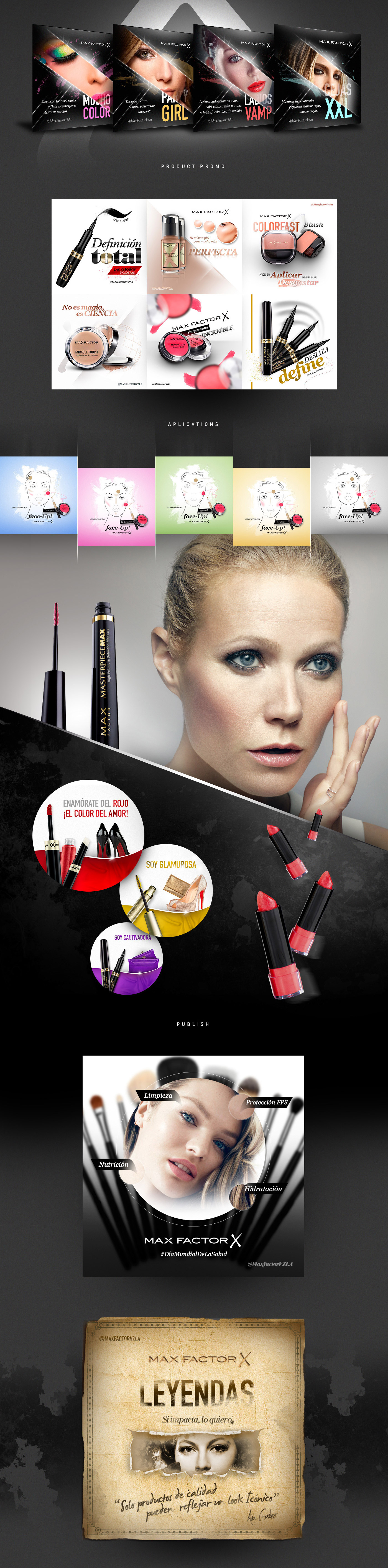 Social Media Design - Max Factor