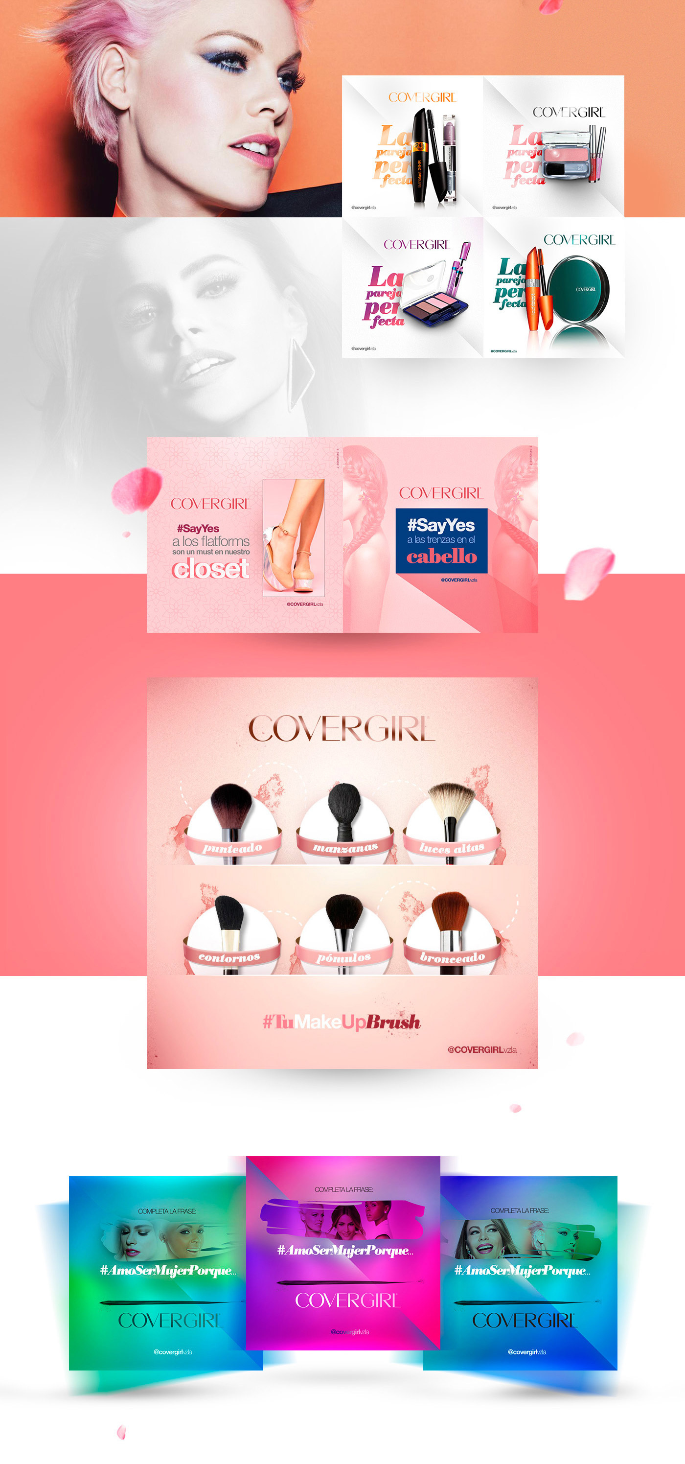 Social Media Design - CoverGirl