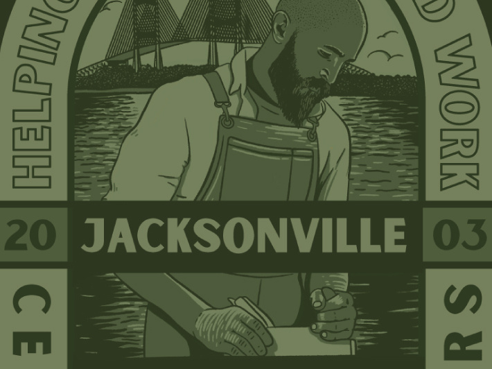 Woodcraft of Jacksonville, 20th Anniversary II by Jessica Green on Dribbble