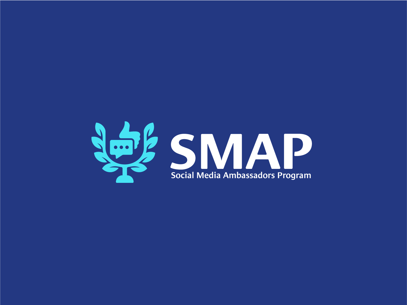 Social media ambassadors program ambassador art direction bold branding illustrator logo concept logo design monochrome social media