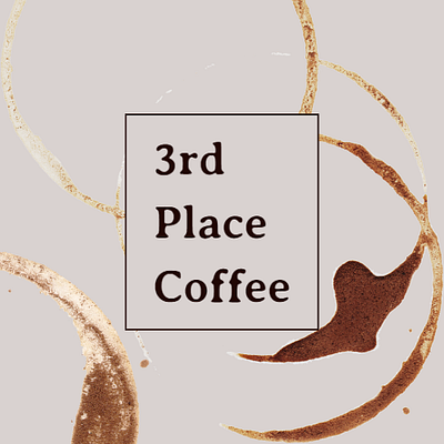 3rd Place Coffee branding coffee shop ui design web design