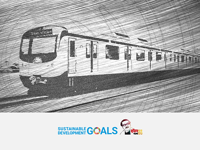 SDG MetroRail Sketch animation branding graphic design motion graphics sdg sketch