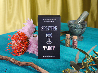 Spectre Tarot Staging branding graphic design logo packaging photography product staging