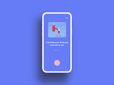 Fitness App Onboarding animation fitness app onboarding ui ux