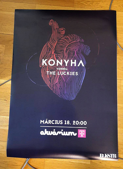 Konyha poster design