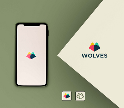 'WOLVES' Modern Logo branding design graphic design illustration logo logo maker minimal minimalist modern motion graphics vector