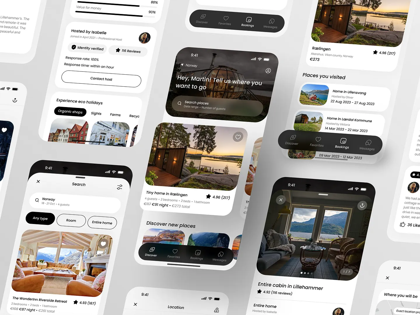 Innovative Mobile App Design for Booking Services