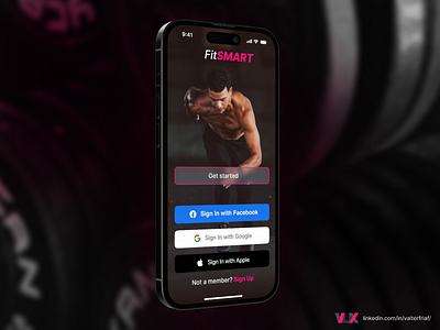 FITNESS APP app design figma fitness mobile ui uidesign ux