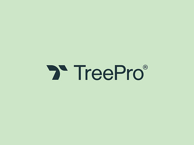 TreePro® Brand Identity brand branding eco green lettermark logo logo design logomark mark startup symbol t logo