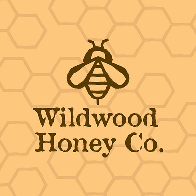 Wildwood Honey Co: Logo & Branding project adobe illustrator adobe photoshop brand identity branding branding design design graphic design illustration logo logo design typography ui ux design vector