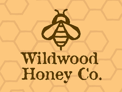 Wildwood Honey Co: Logo & Branding project adobe illustrator adobe photoshop brand identity branding branding design design graphic design illustration logo logo design typography ui ux design vector