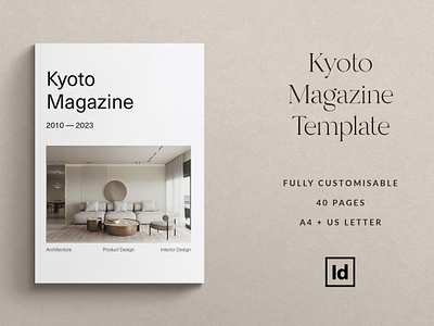 Coffee Table Book Template for InDesign - StockInDesign