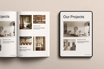 Kyoto Magazine & Portfolio Template booklet template brochure design brochure template indesign book indesign magazine indesign portfolio indesign template magazine design magazine template portfolio indesign portfolio template presentation print template