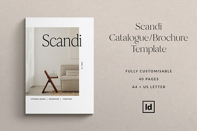 Scandi Catalogue & Brochure Template booklet template brochure design brochure template indesign magazine indesign portfolio indesign template magazine template portfolio indesign portfolio template presentation print template