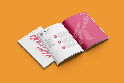 Kellogg's Annual Report annual report kellogs layout magazine reseach typography ui