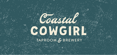 Coastal Cowgirl beer branding design graphic design ill illustration logo mockup packaging photoshop resturant taproom
